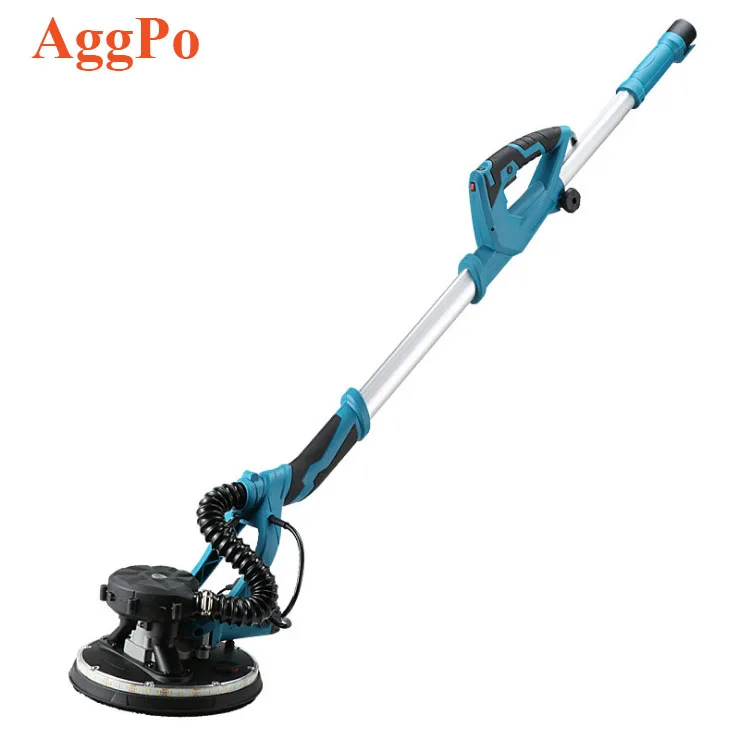 Drywall Sander 1800W Commercial Electric Adjustable Variable Speed Sanding Pad, with LED Light and Collection Bag