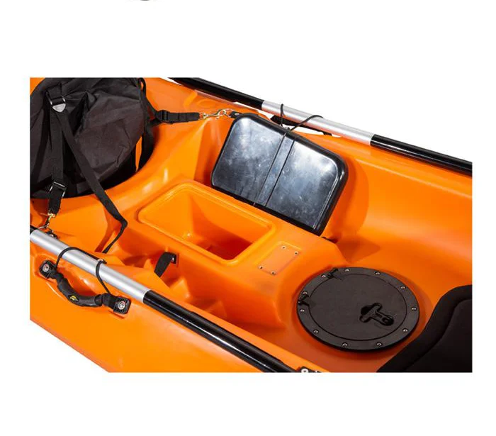 Kuer Customized Kayak for Sale fish Kayaks Sit in Sea Kayak 2 Person Fishing Boat with Chair
