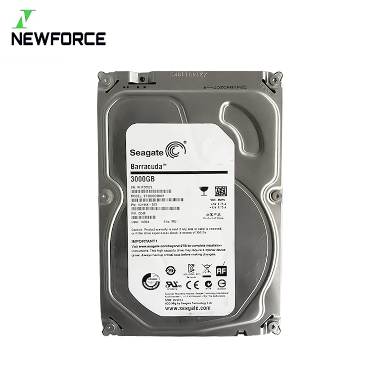 Самый дешевый б/у жесткий диск 3 ТБ 3,5 дюйма sata Sata Fit для SEAGATE