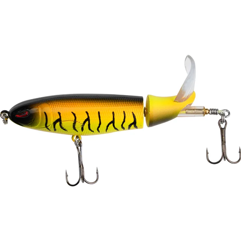 stick bait spinner flying lead popper top water fishing lures for bass trout minnow