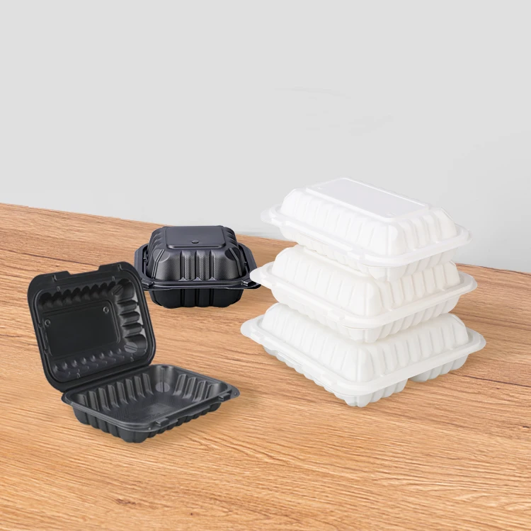 DG microwavable MFPP food grade restaurant disposable clamshell take away food lunch meal plastic boxes