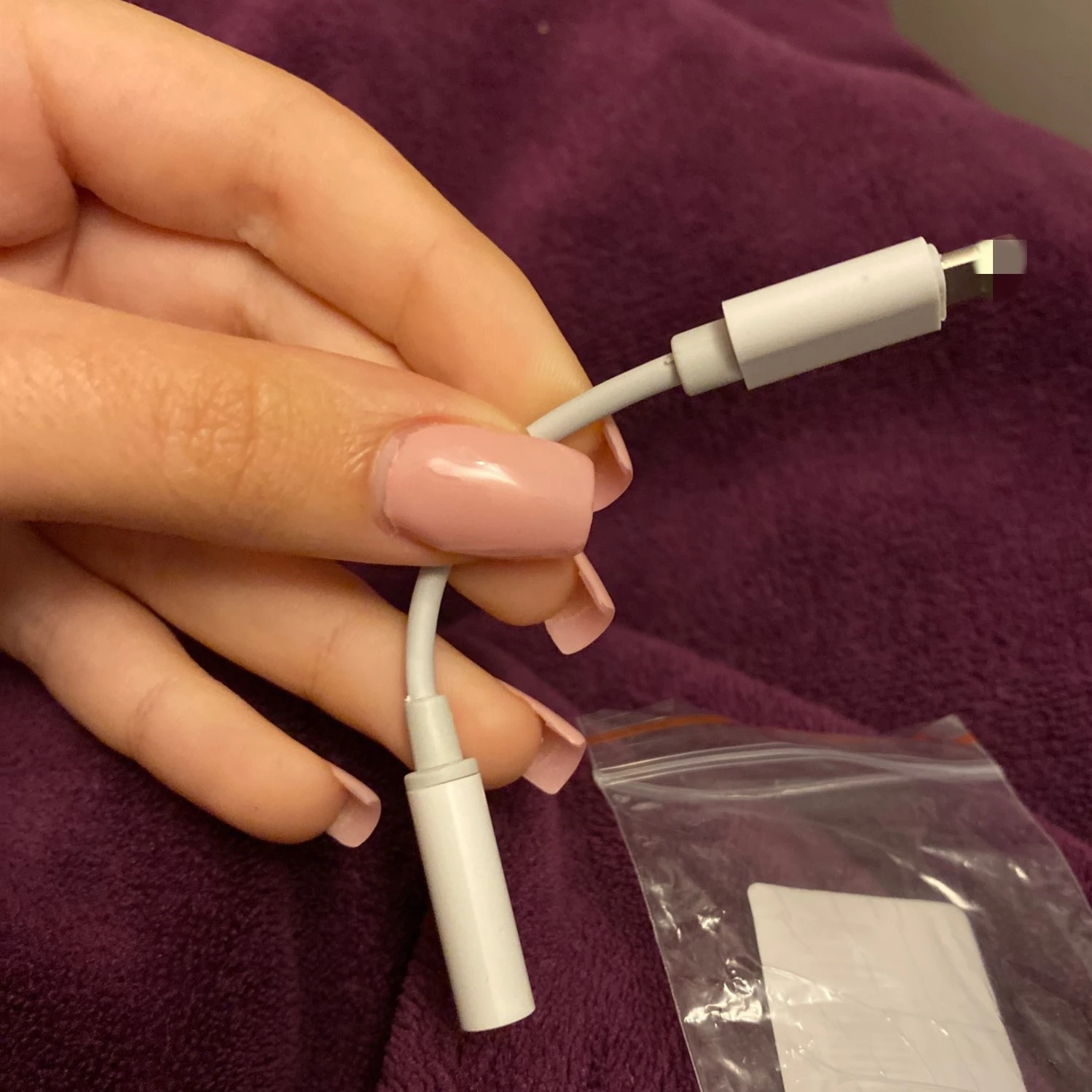 High Quality 3.5mm Jack Aux Audio Headset Earphone Headphone Adaptor Adapter Connector For Apple Iphone