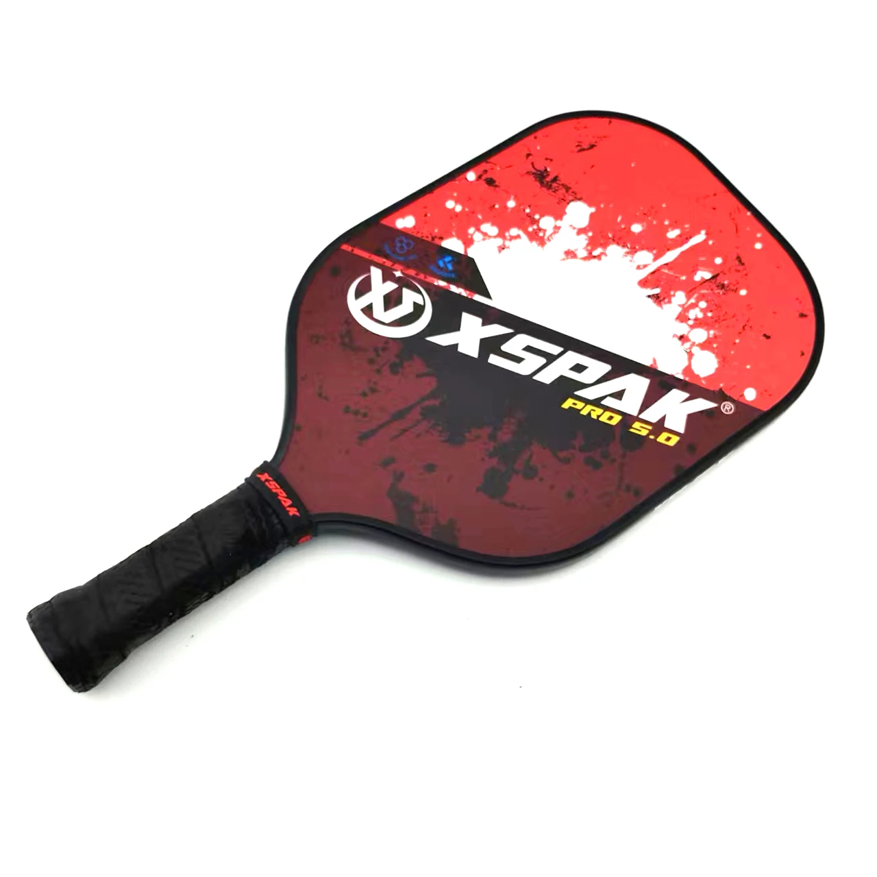 White Best Outdoor Pickleball Racket Carbon Fiber Honeycomb Filling Pickleball Paddle