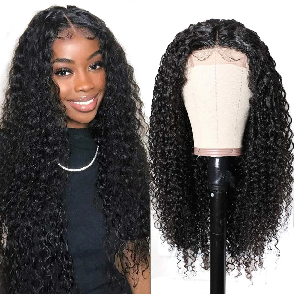 Forcuteu Hot Selling Cuticle Aligned Unprocessed Brazilian Hair Virgin Human Hair Transparent  T4* 1 Lace Closure Wigs