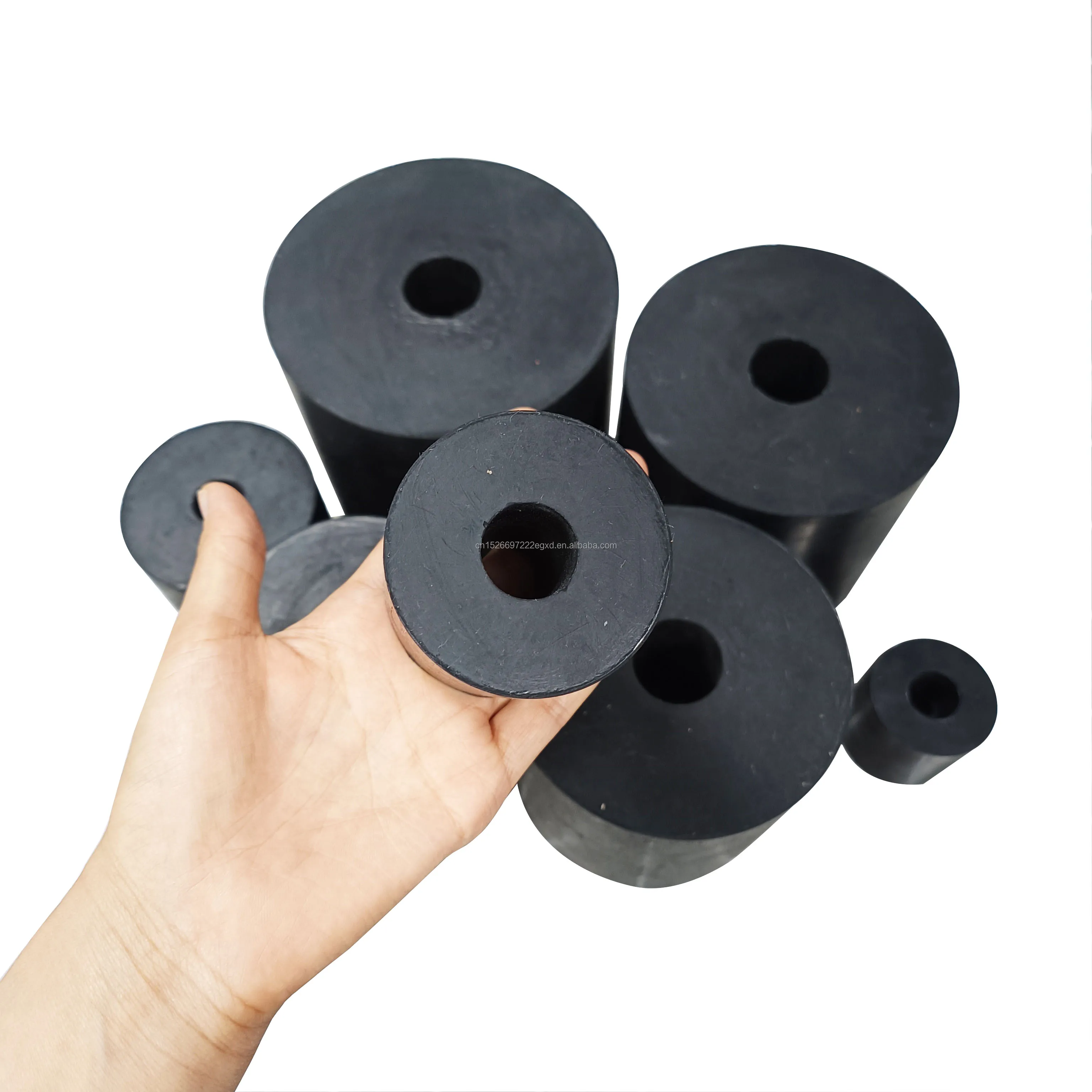 Elastic Nitrile Butadiene Rubber Mechanical Support Pad Body