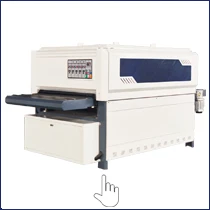 Automatic cabinet door brush drum polishing sanding sander machine for furniture