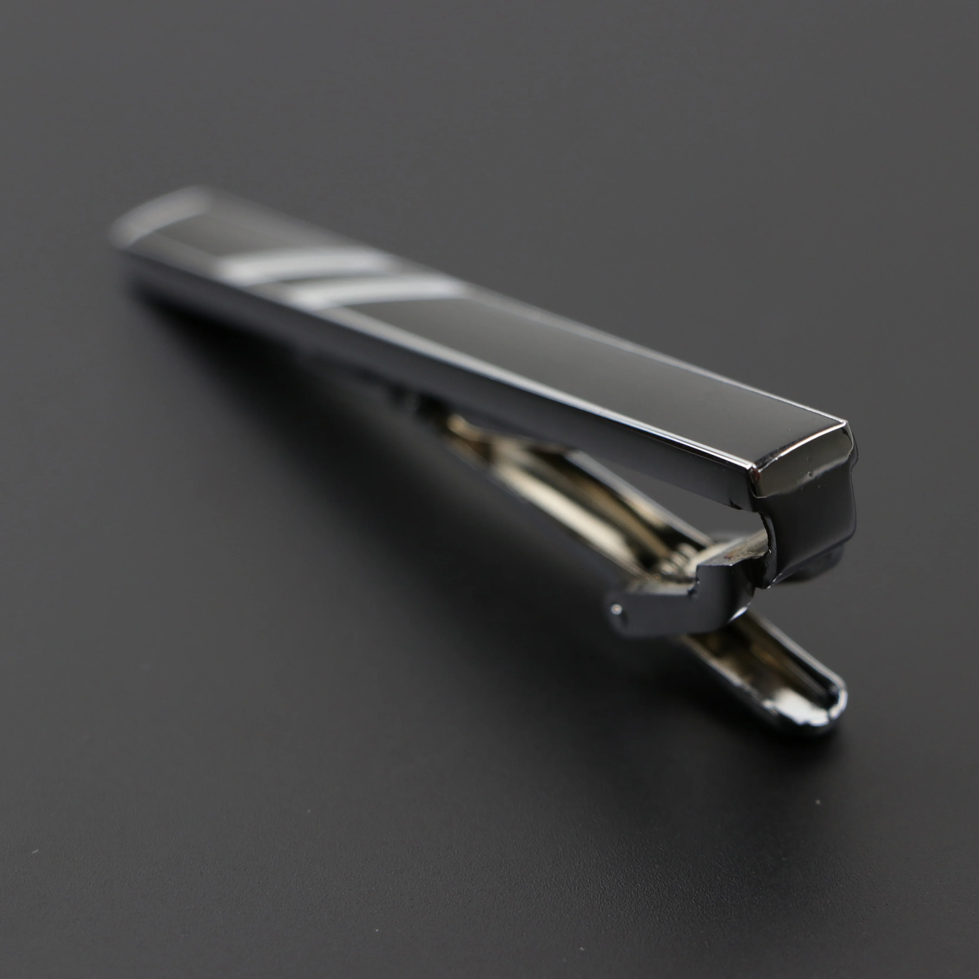 Fashion Clasp Wedding Gift Style Tie Clamp Pin Necktie Simple Clip Golden Jewel Men Metal Tie Clips No.1-18