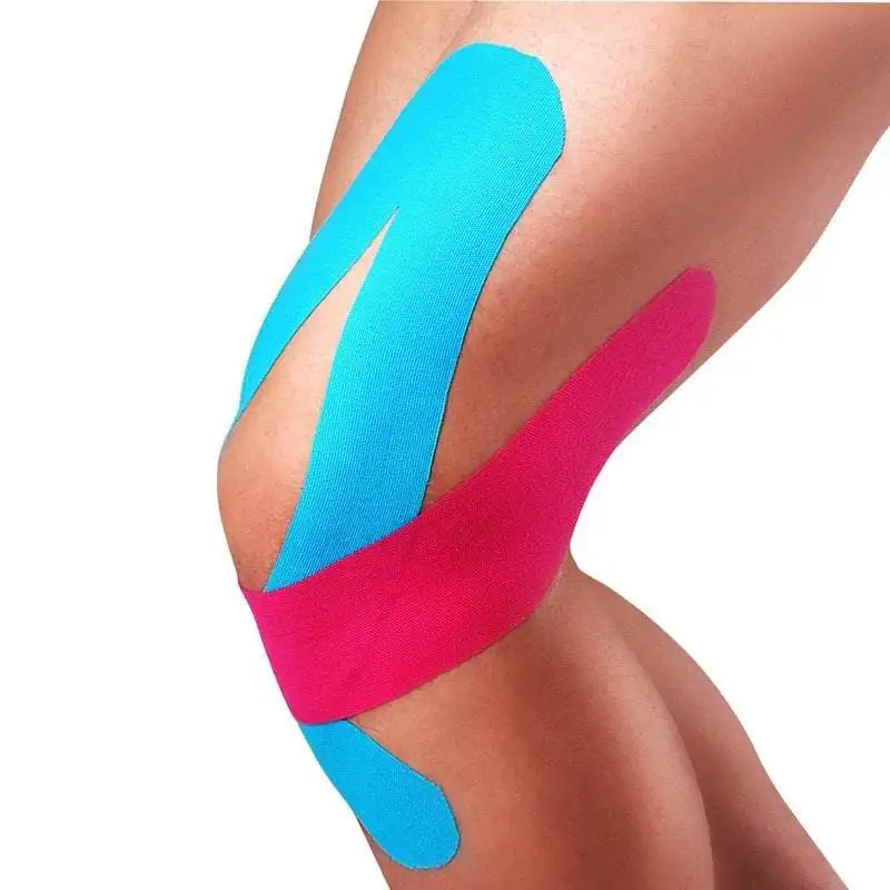Professional OEM Hypoallergenic Kinesiology Tape Factory Sports Athletic Muscle Wrist Knee Ankle Elastic bandage