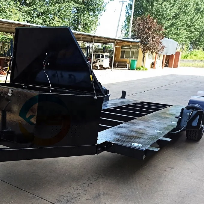 Car tow dolly heavy duty car trailer with disc brakes