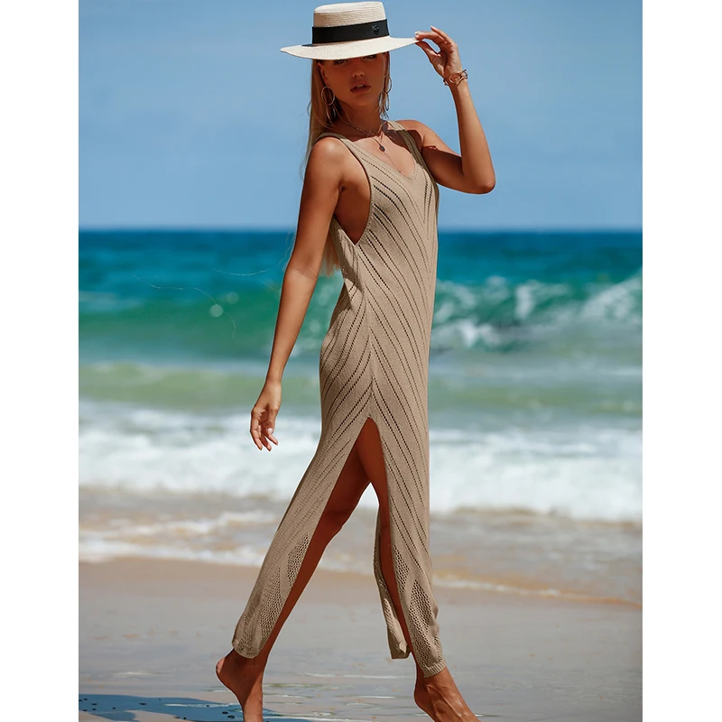 Women Swimsuit Cover Up Bathing Suit Kimono Long Beach Dress Floral Lace Bikini Swim Cover Up for Women