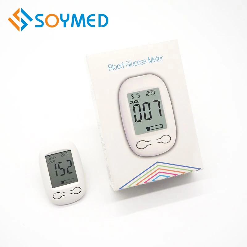 Hot sale easy operation health care digital portable intelligent blood sugar non invasive glucose analysis meter for home use