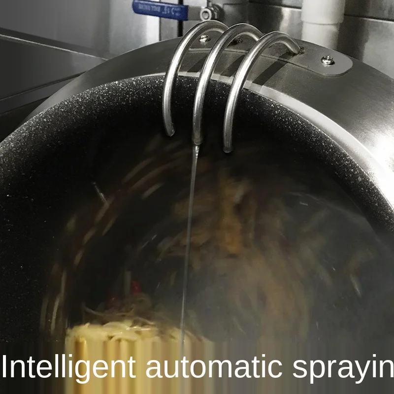 Технология автоматического перемешивания аппарата для приготовления жарки, робот для приготовления пищи, робот-плита для ресторана