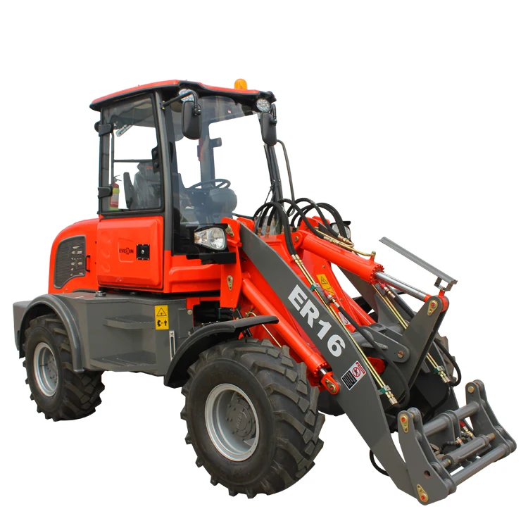 Everun Star Model Wheel Loader ER16 1.6Ton Mini Articulated Loader with Euro5 Engine for sale