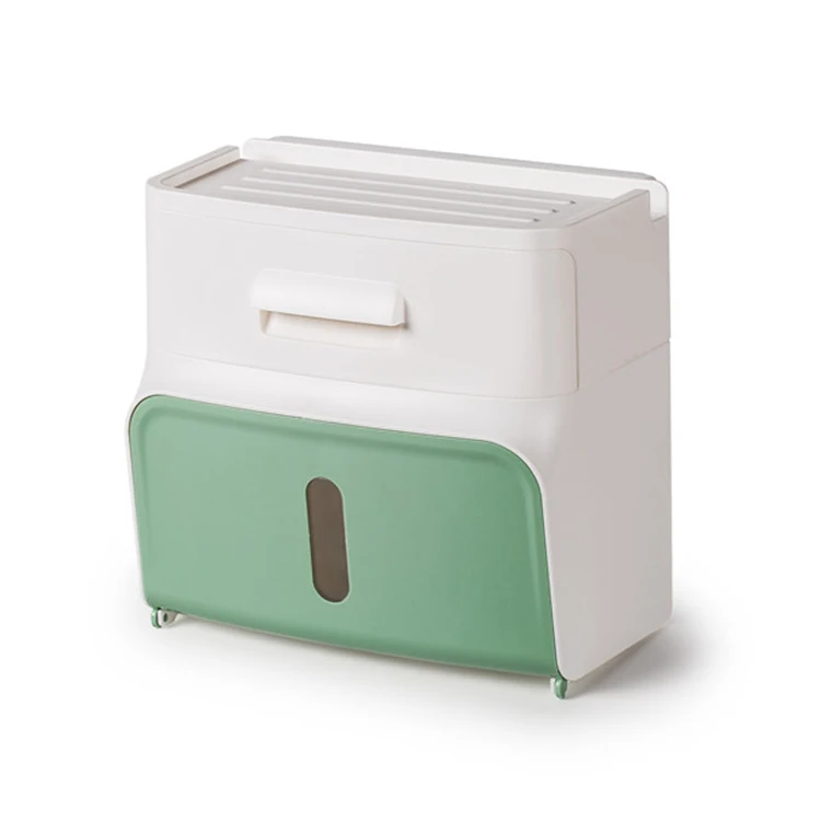 
Baylor plastic magic sticky toilet rack snowy white paper towel holder 