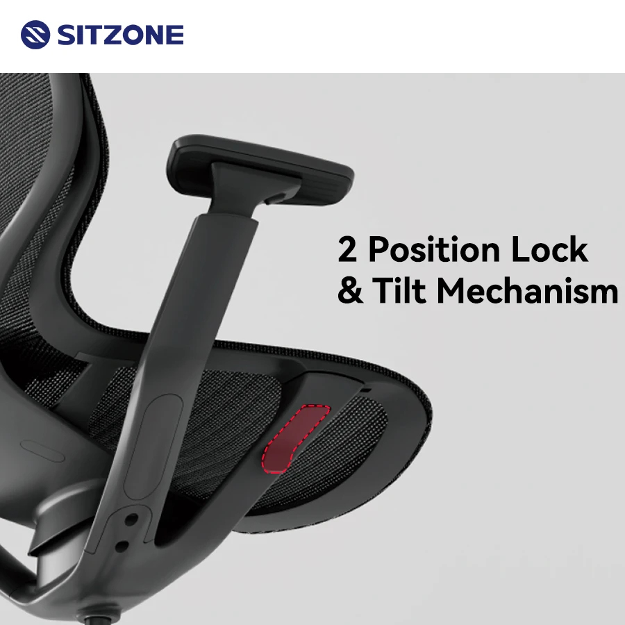 Sitzone Revolving Guest Manager Swivel Ergonomics Mid Back Executive Orthopedic Office Chair Mesh Computer Chair
