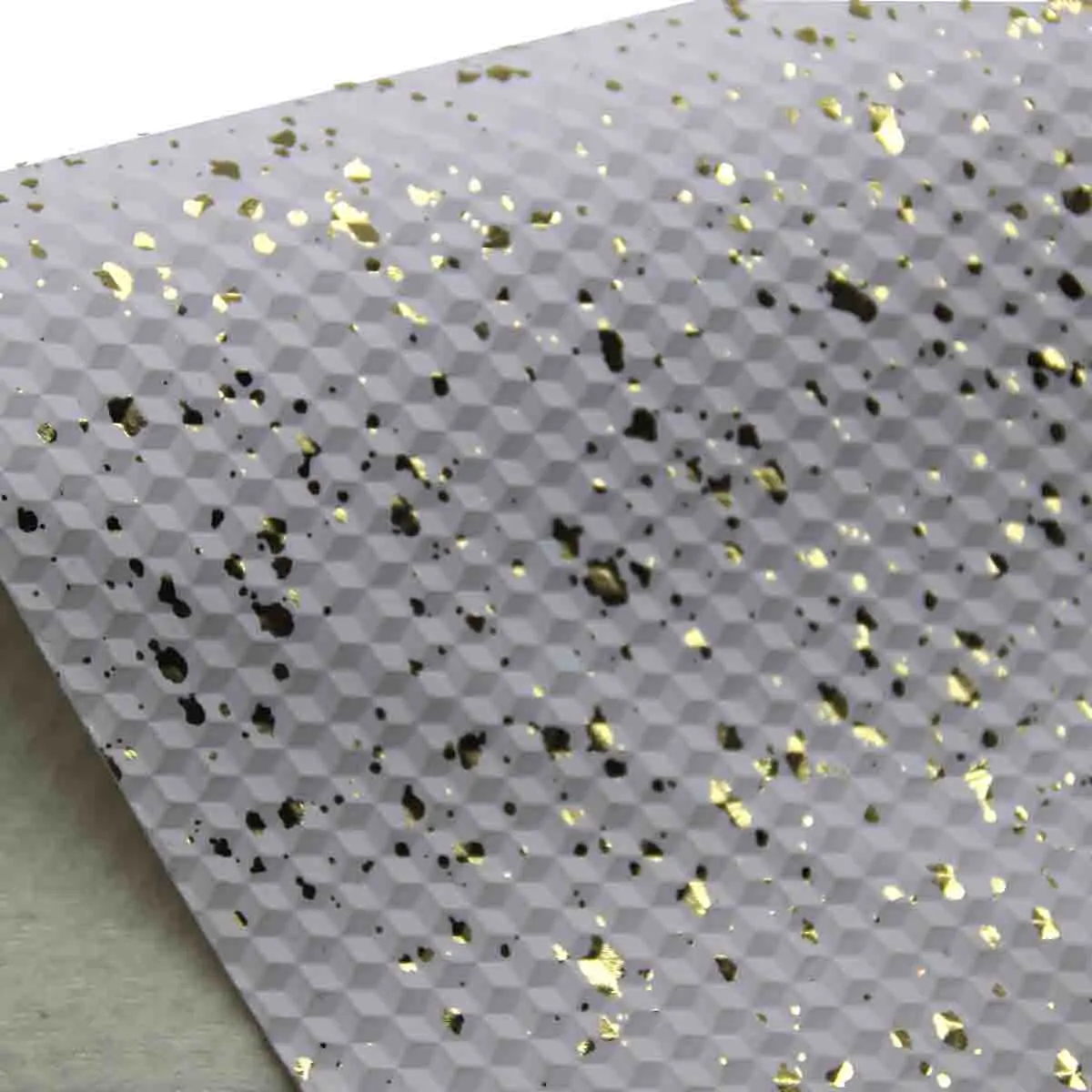 Eco Friendly Free Samples 0.9mm PVC Metallic Leather Fabric for Furniture Bags Shoes