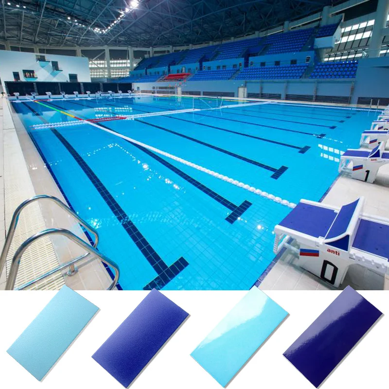 china supply 244x119 competition pool tiles porcelain floor and wall