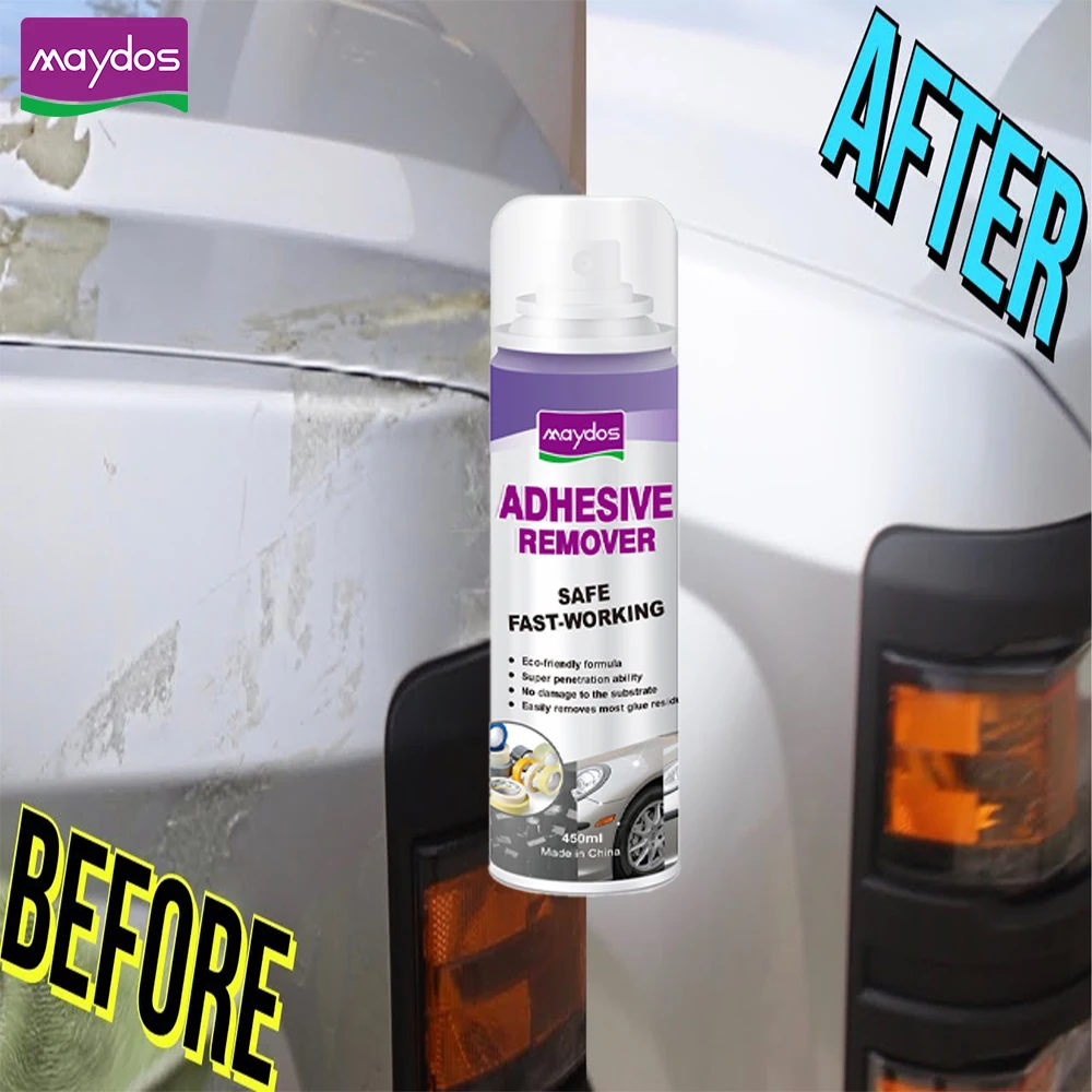 Maydos Anti Adhesive Spray Fabrics Leather Cleaner Hot Melt Adhesive glue cleaner