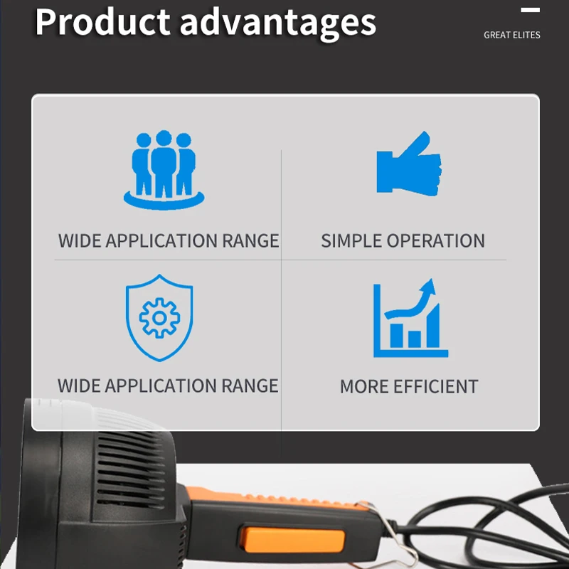 Portable cap sealer machine electromagnetic induction aluminum foil container sealing machine