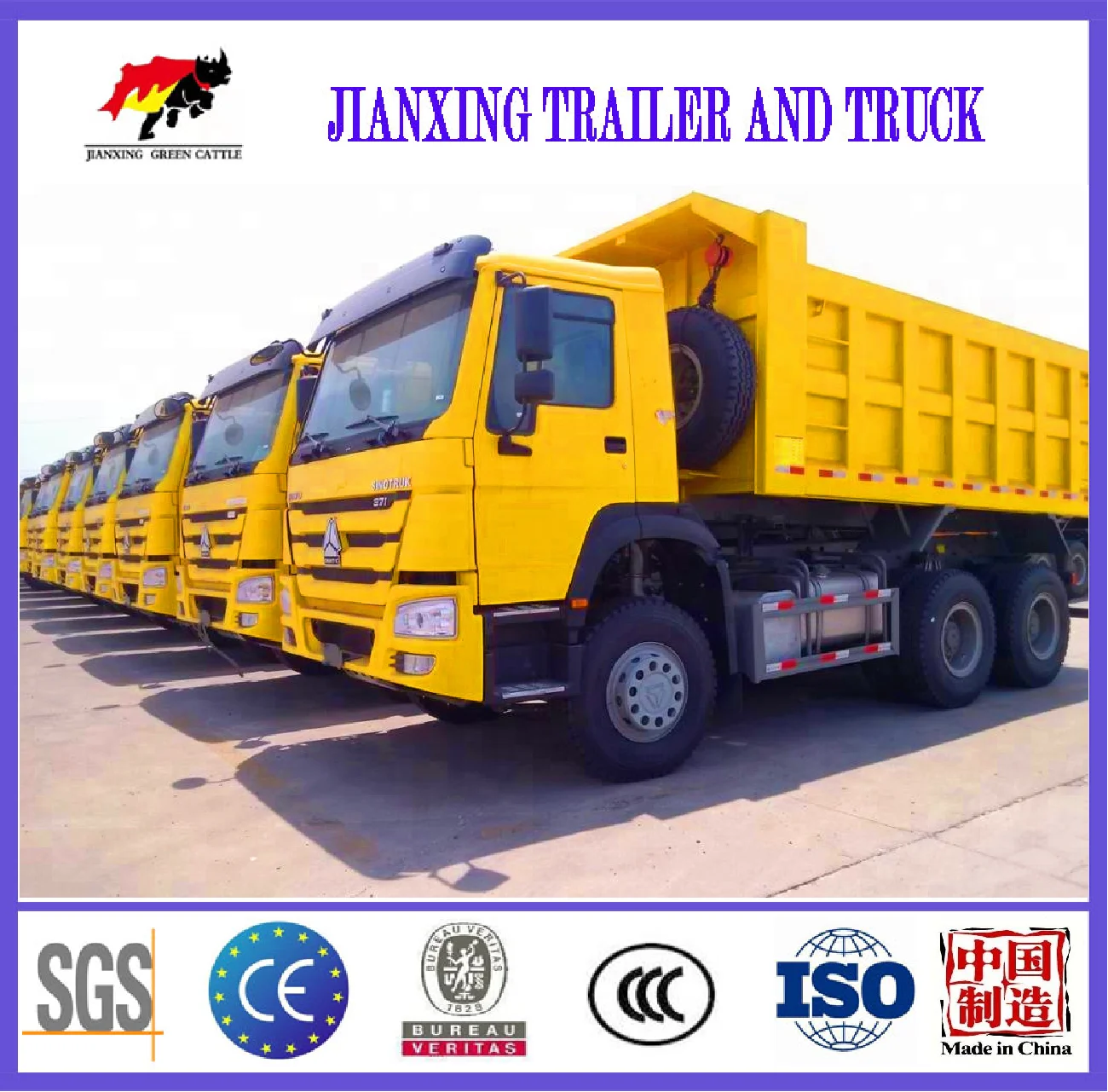 year 2019 second hand Dumper TRUCK 10 TIRES MONSTER 6*4 371hp POWERED QUARRY RC ROCK Tripper U-Shape Dump TRUCK for sale