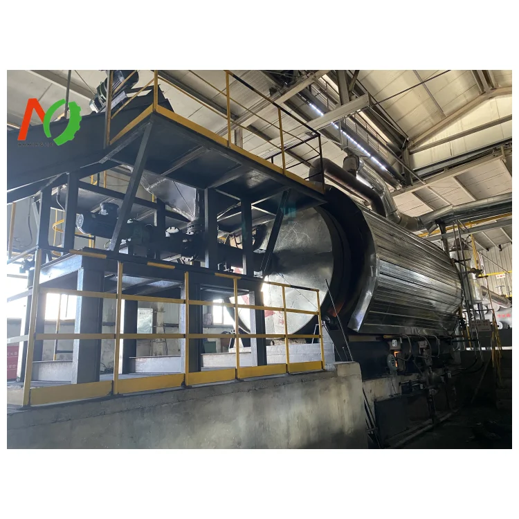 Continuous Rubber Pyrolysis Waste Tyre Pyrolysis Plant Foem Mingjie