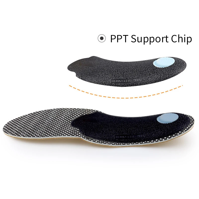 Cowhide full pad for orthotic flat foot insole