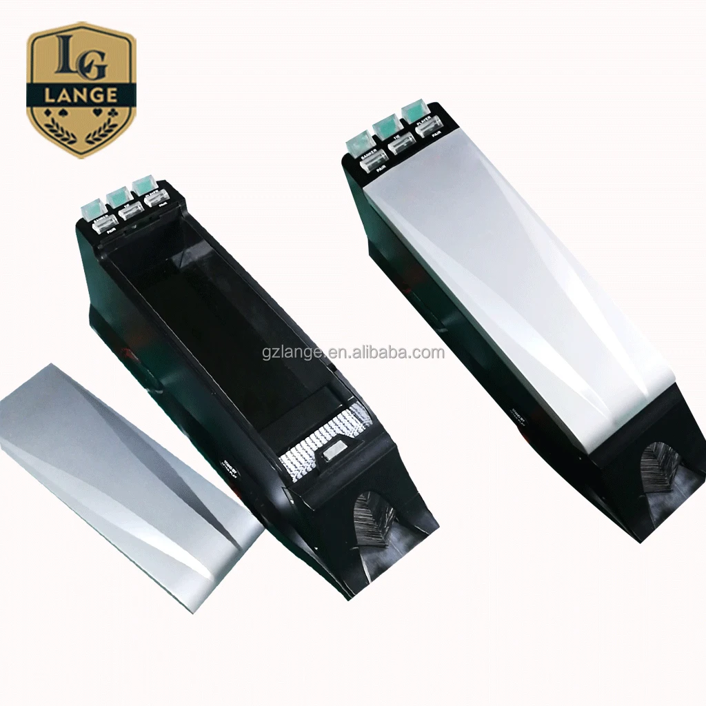 Casino Automatic Optics Electronic Dealer Card Shoe with Customized LOGO