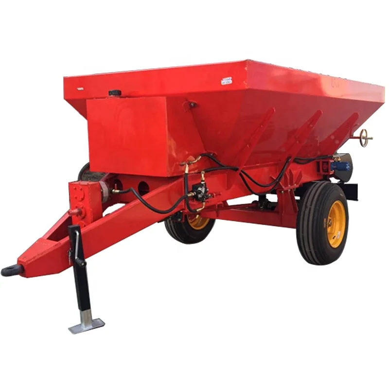 Hot Selling Farm Manure Fertilizer Spreader Trailer For Sale