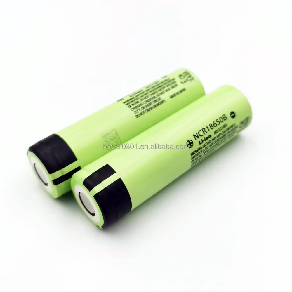 3.7v 3400mah NCR18650b rechargeable Lithium Battery 10a discharge Li Ion Cell Made in Japan