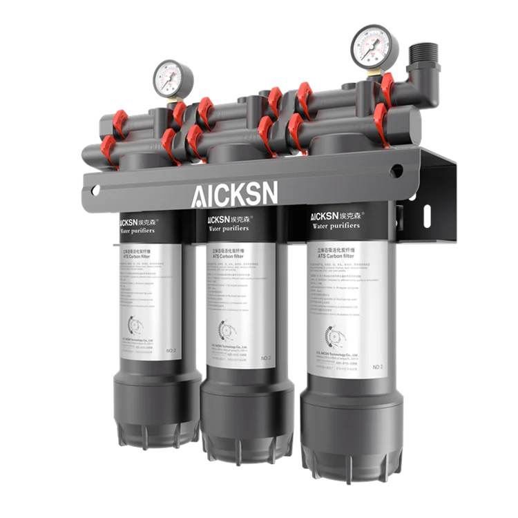 Portable Inline Water Filter Manual Power Source for Clean Water Anytime Anywhere