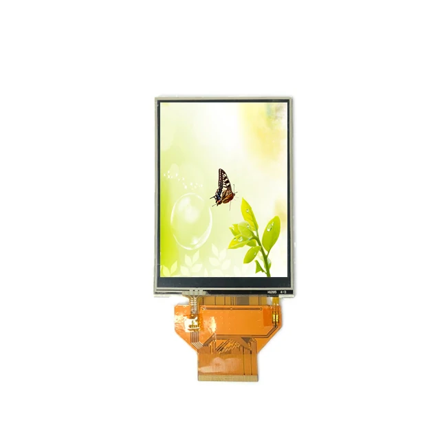 Гибкий жидкокристаллический экран 3 5 дюйма TFT LCD панель 320x480 вертикальный