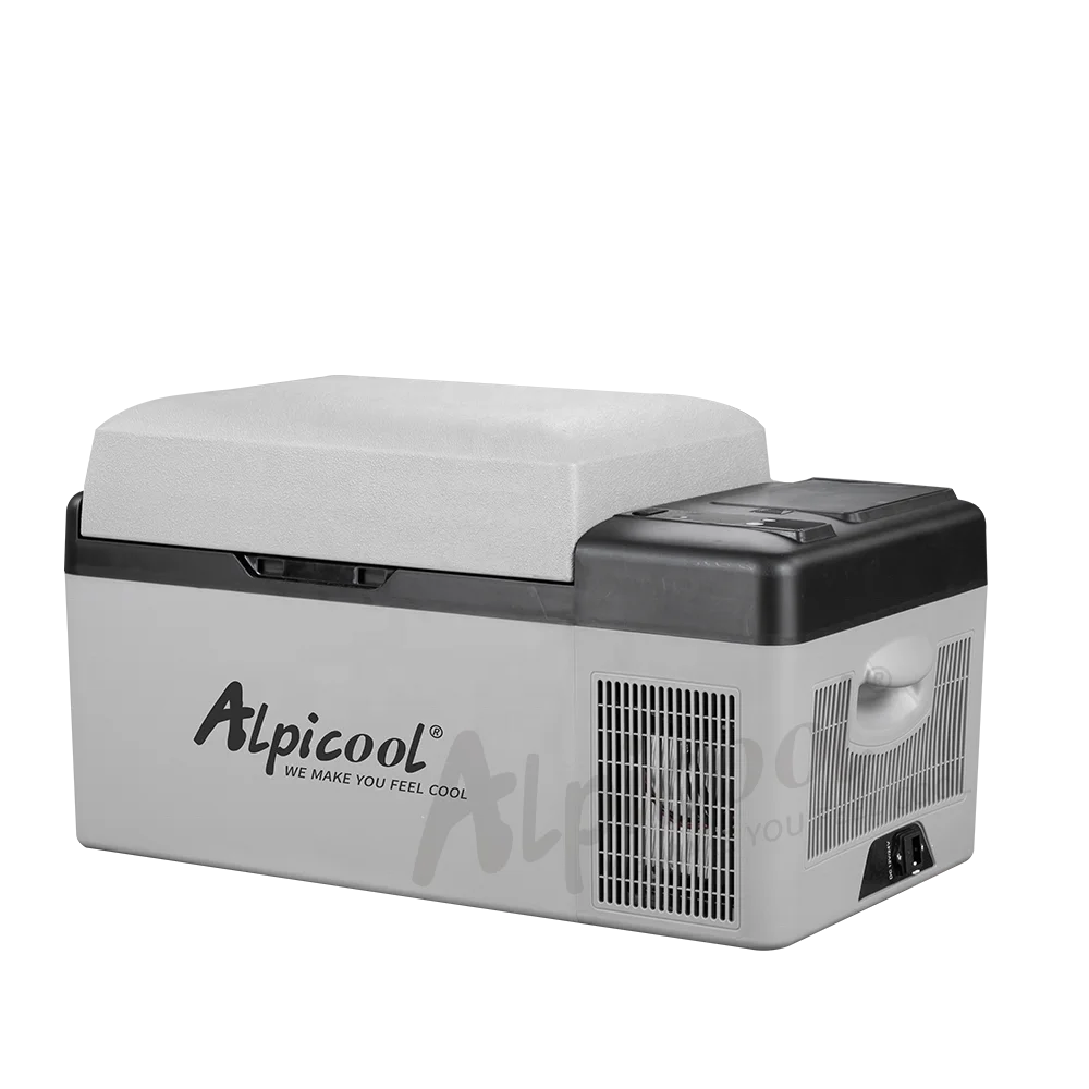 EC20 Camping Outdoor 20L 12 Volt Fridge Freezer Car Beer Mini Deep Refrigerator Portable Compressor OEM/ODM