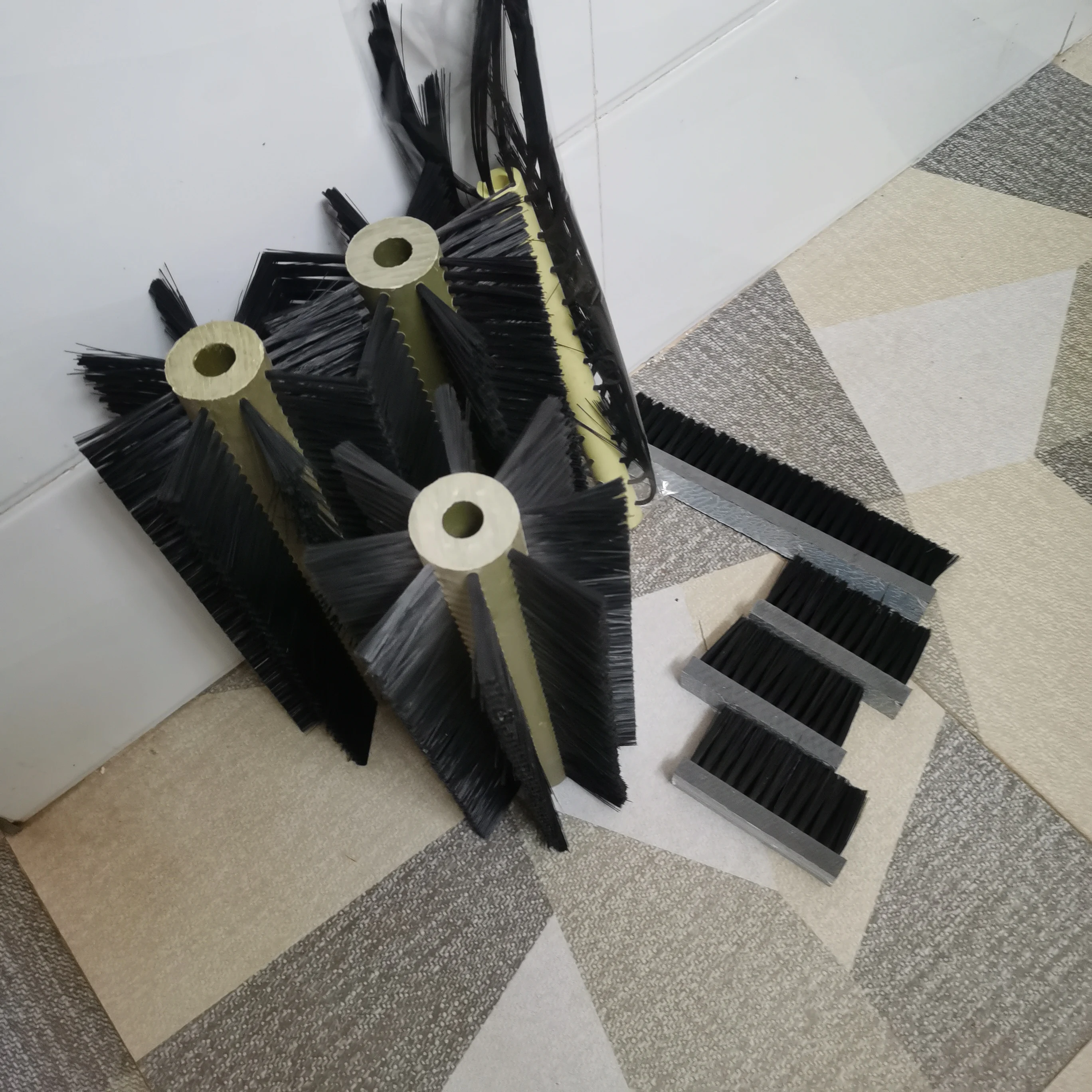 black bristle 5 gallon cleaning brush for BS-1 5 gallon/20Litre Bottle brushing and decapping machine bottle cleaning brush