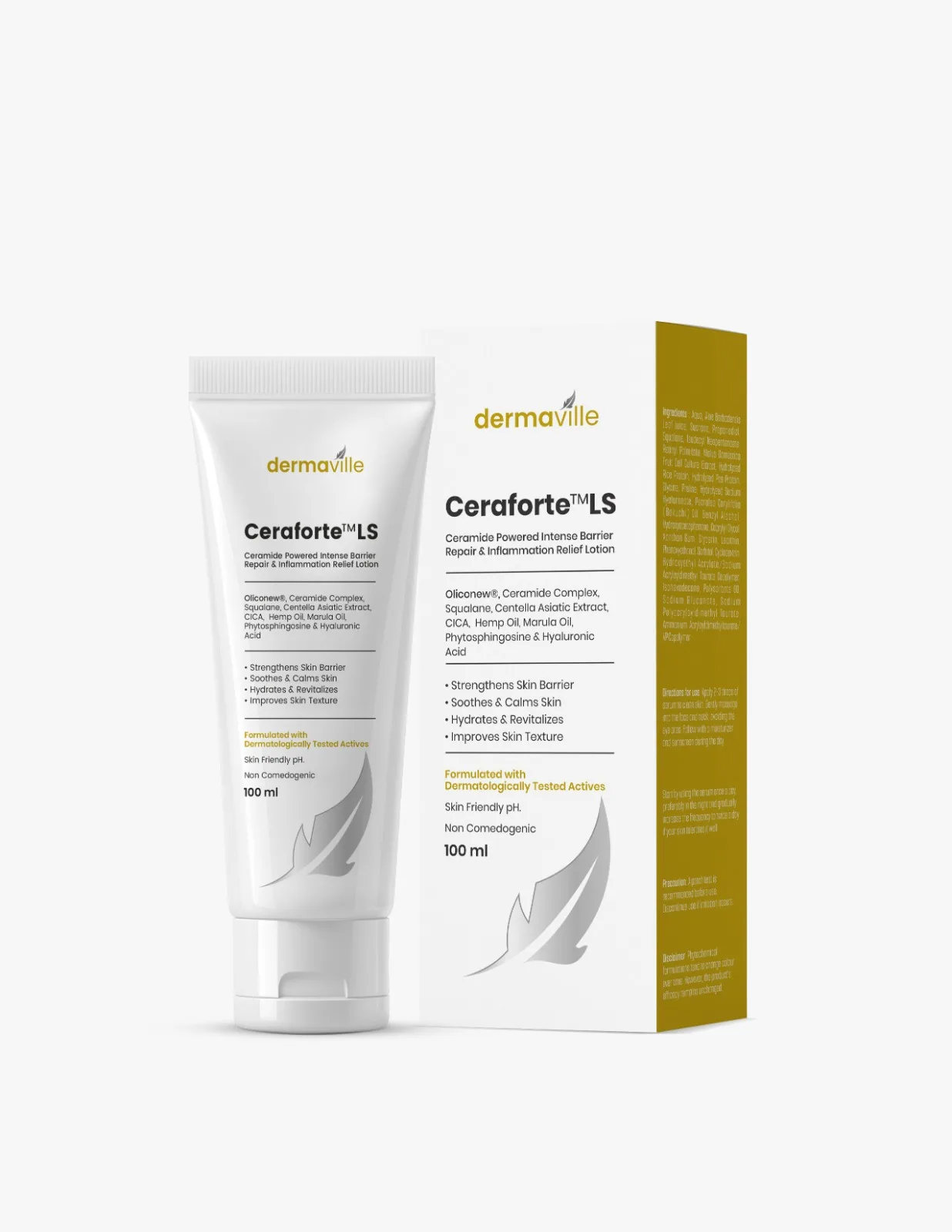 Фицосфингозингиалуроновая кислота формула лосьон для тела Hydrabliss Ceraforte LS крем оживляет улучшает кожу конопляное масло лица OEM