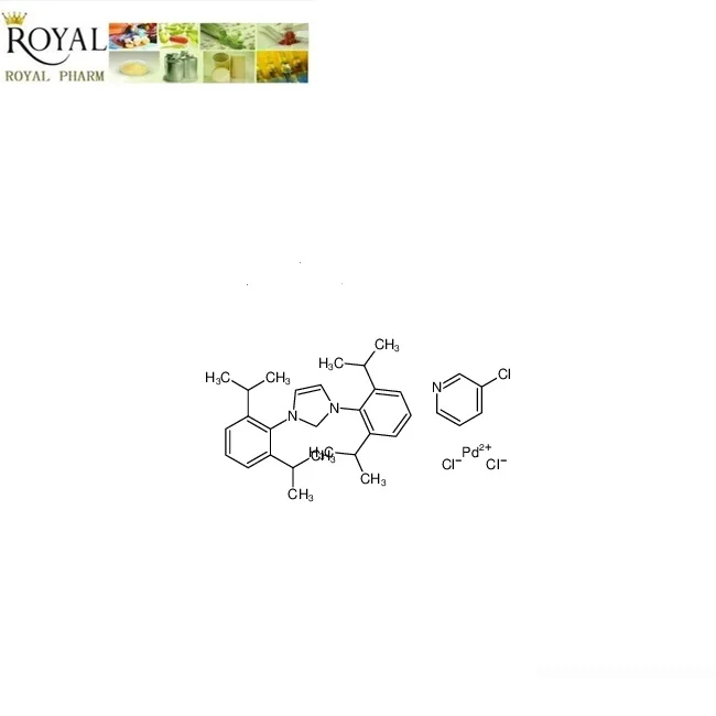 
DICHLORO-[1,3-BIS(DIISOPROPYLPHENYL)IMIDAZOLYLIDENE]-(3-CHLOROPYRIDYL)PALLADIUM(II) 905459-27-0 