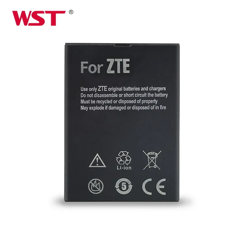 OEM China factory li ion 3.7v 950mah cell phone battery for zte