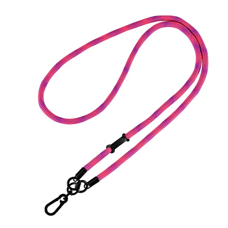 HB Cute Acrylic Lanyard for All Smartphones Crossbody Strap Polyester Phone Accessory universal mobile phone crossbody lanyard