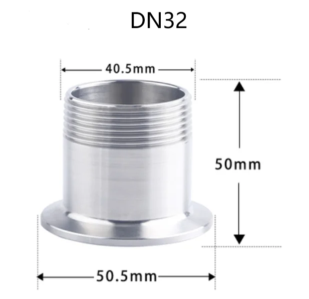 TC 1.5' DN15 20 25 32/ Pipe fitting/ Tri-clover fitting