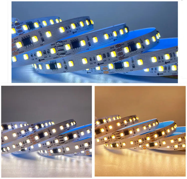 smart interior decoration light running water led strip 2835 rgbic led strip light chasing water led strip light