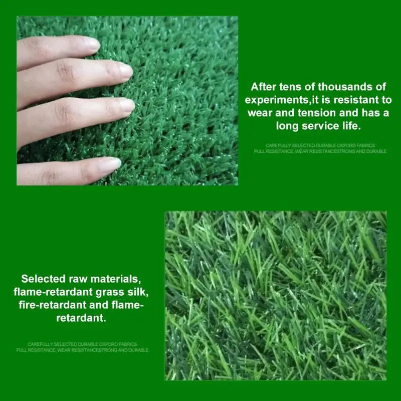 Artificial Lawn Synthetic Grass 30mm Astro Garden Realistic Natural