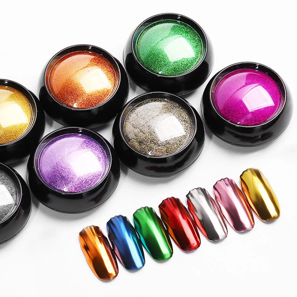 Baya Chrome nail powder  different colours available nail mirror powder chrome effect