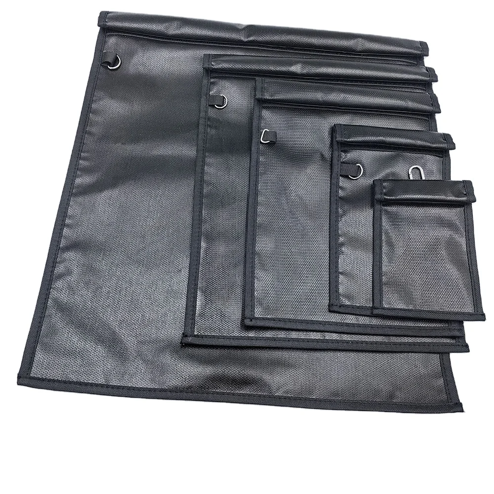 Fireproof Faraday Bag with Anti-Tracking EMF GPS RFID Blocking Bag With Different Size