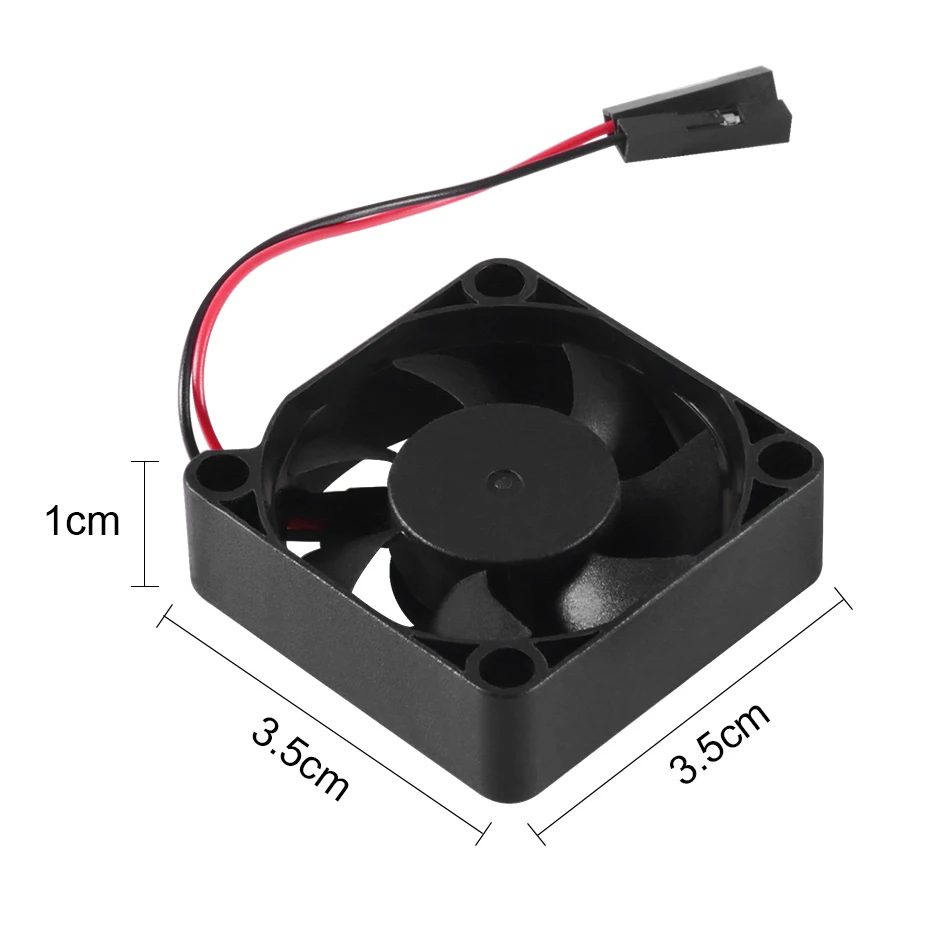 3510 5V cooling fan 35x35x10mm DC brushless Axial cooling fan for raspberry pi 3 3b+ for raspberry pi 4