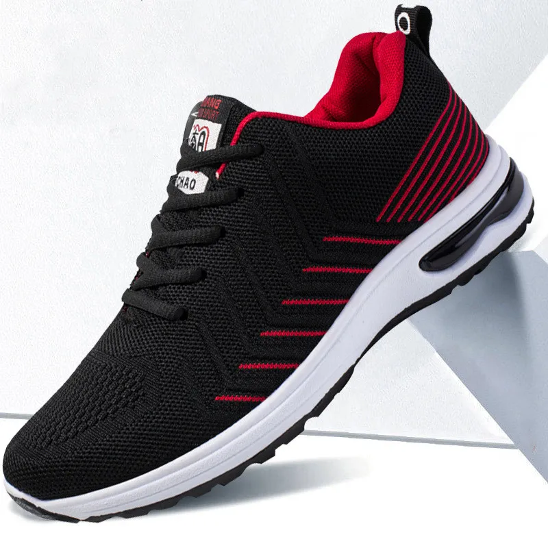 Fashion design soft sneaker breathable comfortable sport shoes men casual shoe