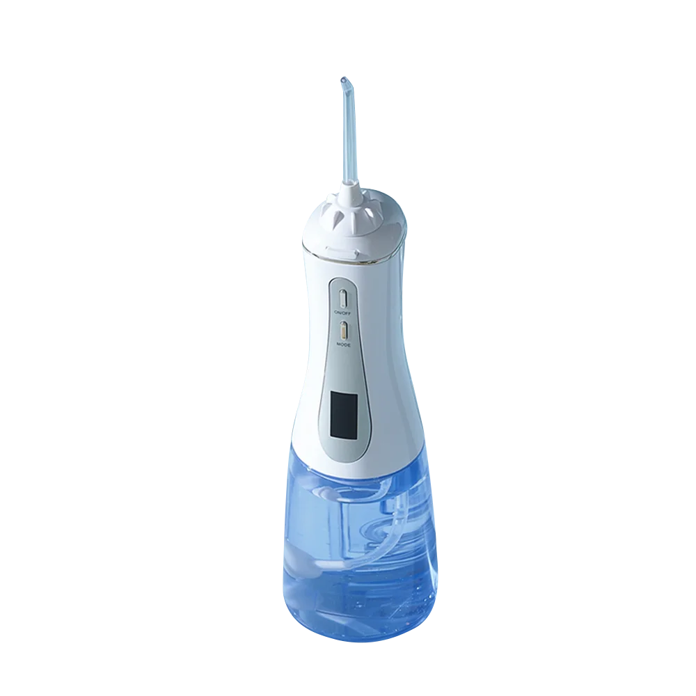 350 ML Dentist Recommended Oral Care Irrigator Water Flosser with 1800 mAh Dental Cleaning Device