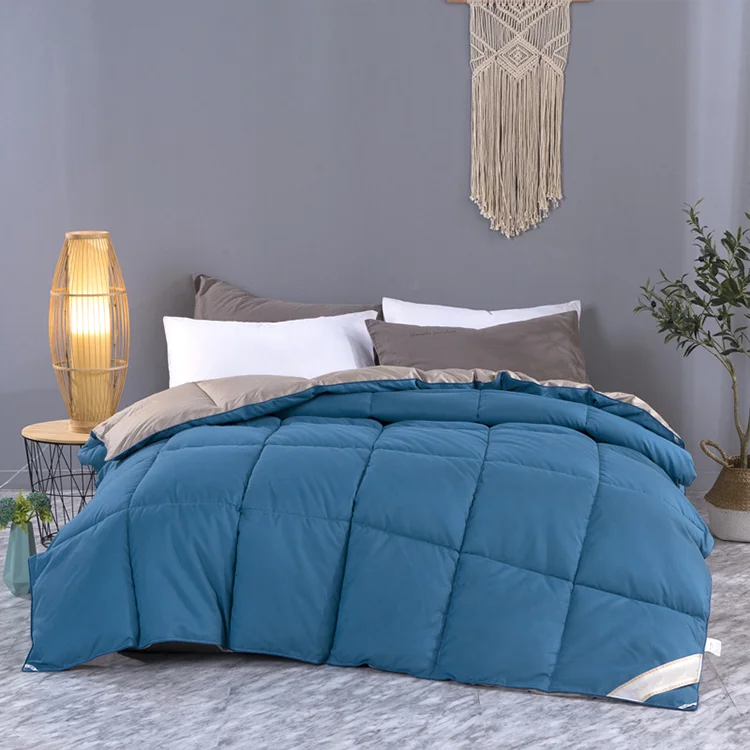 Four season machine washed polyester fiber bed duvet comforter