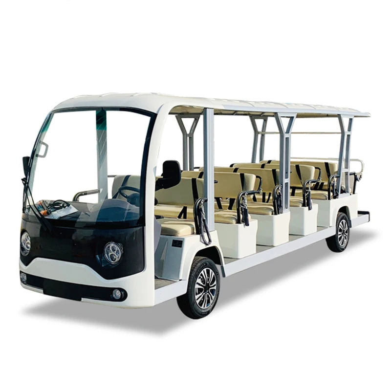 tourist sightseeing bus 11 passenger with high configuration 7.5kw