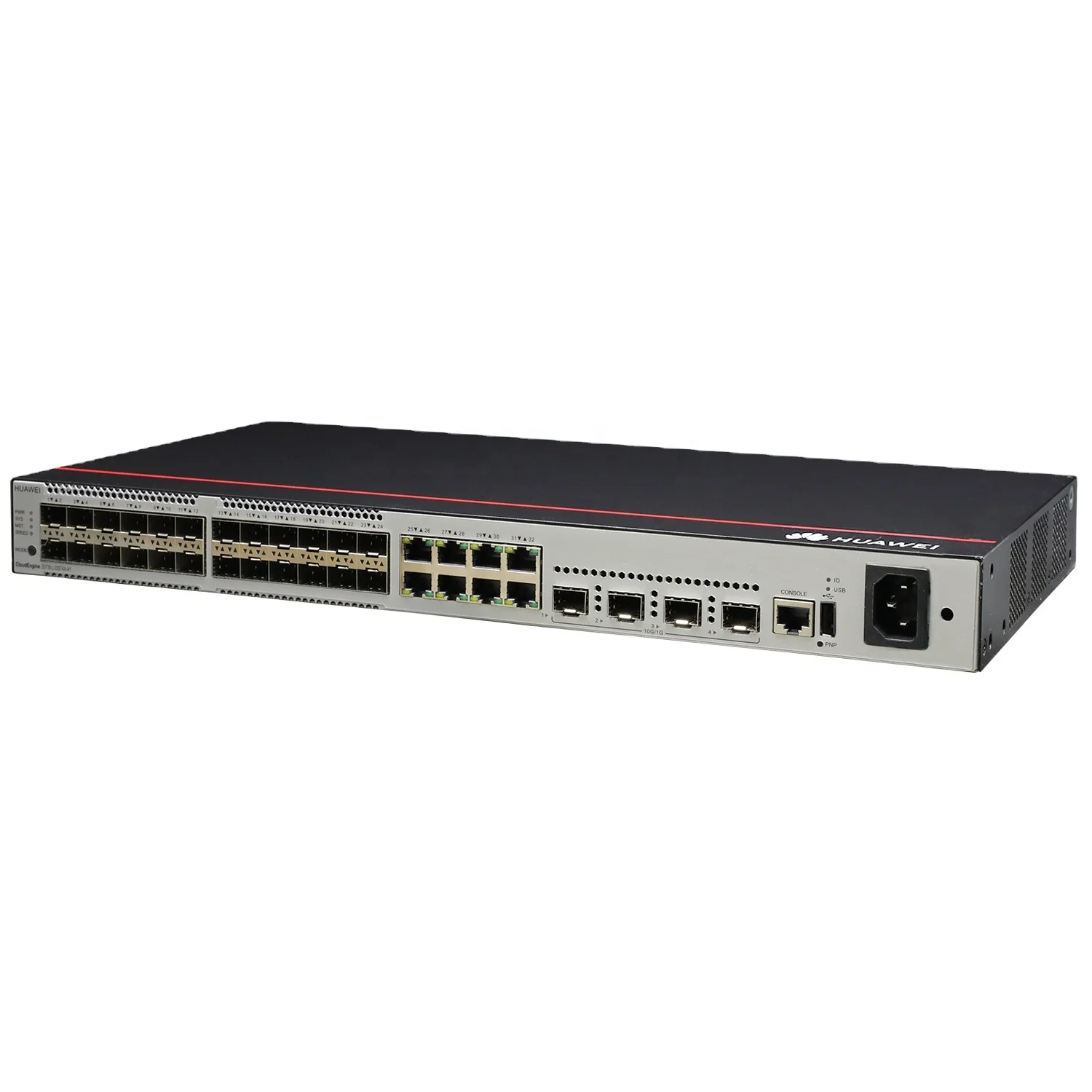 Huawei S5735-L32ST4X-A1 24 port GE SFP optical fiber switch with 8GE Ethernet ports and 10GE uplink