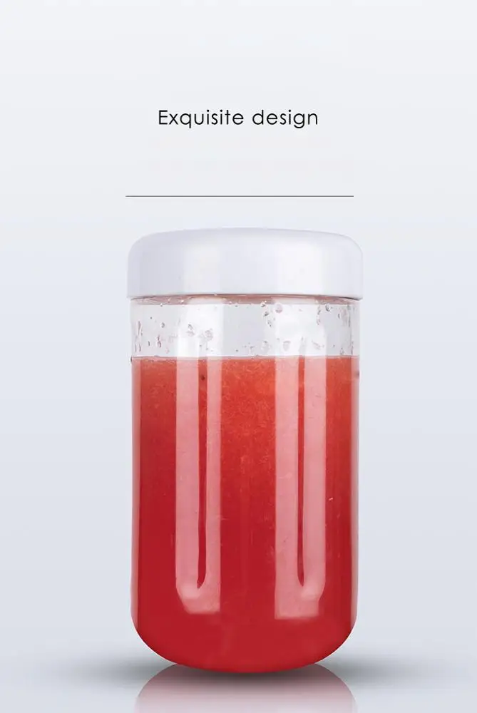 Homemade Juice Household Electric Juicer Blender Portable Cup USB Charging Automatic Blender Juice Machine