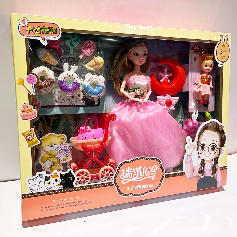 Wholesale Baby Dolls Girl Doll Toys Festival Dance Gifts Girl Princess Gift Box Set